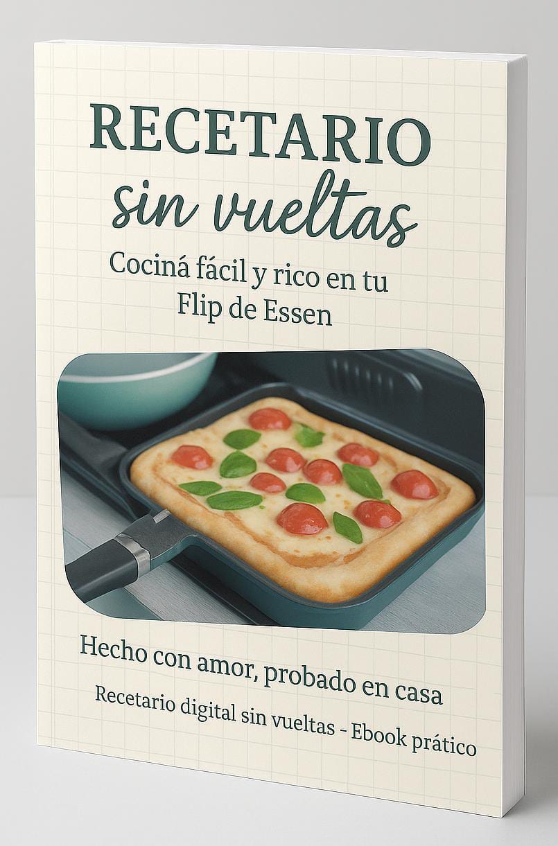 Recetario Sin Vueltas: en tu Flip de Essen