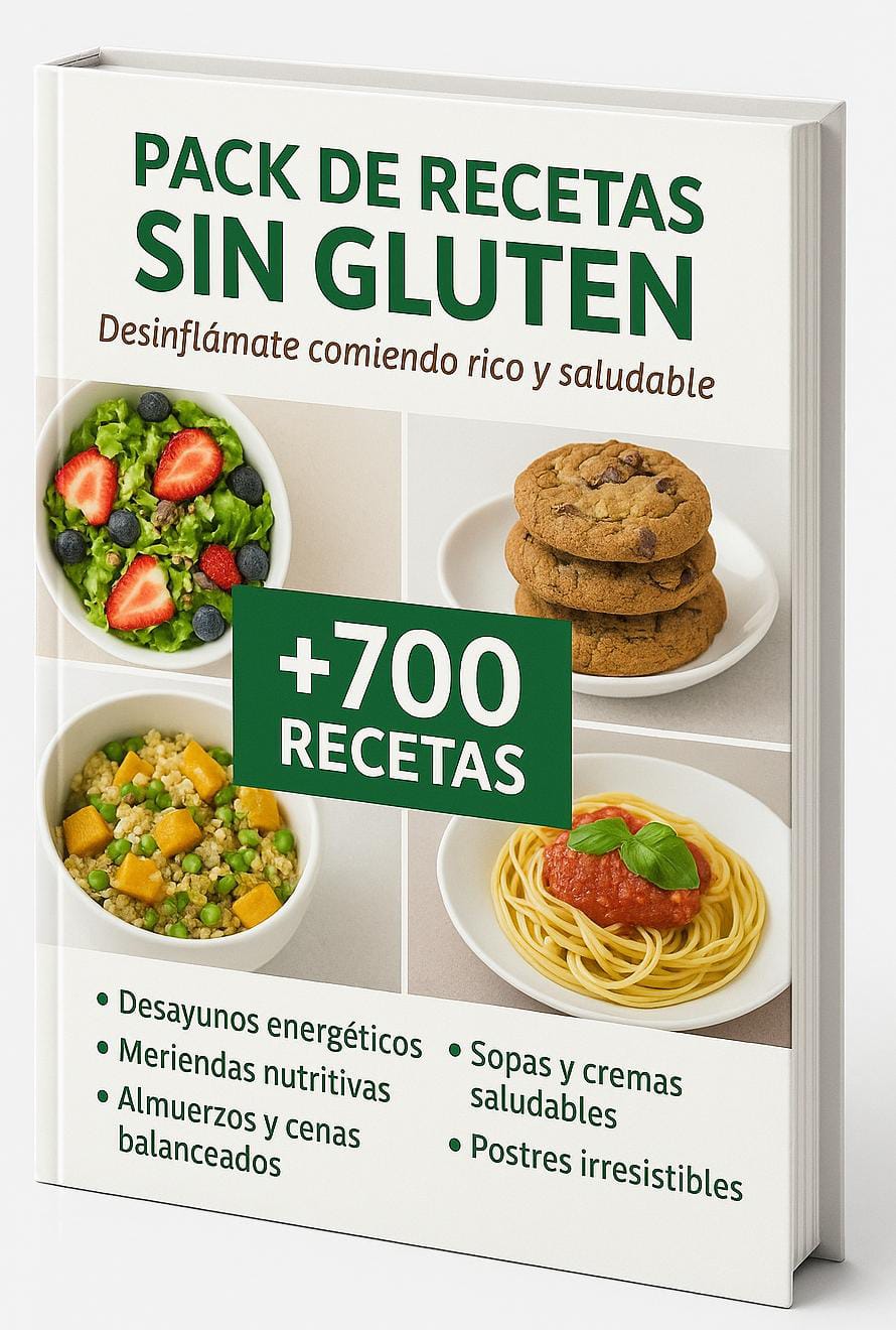 Pack de Recetas Sin Gluten