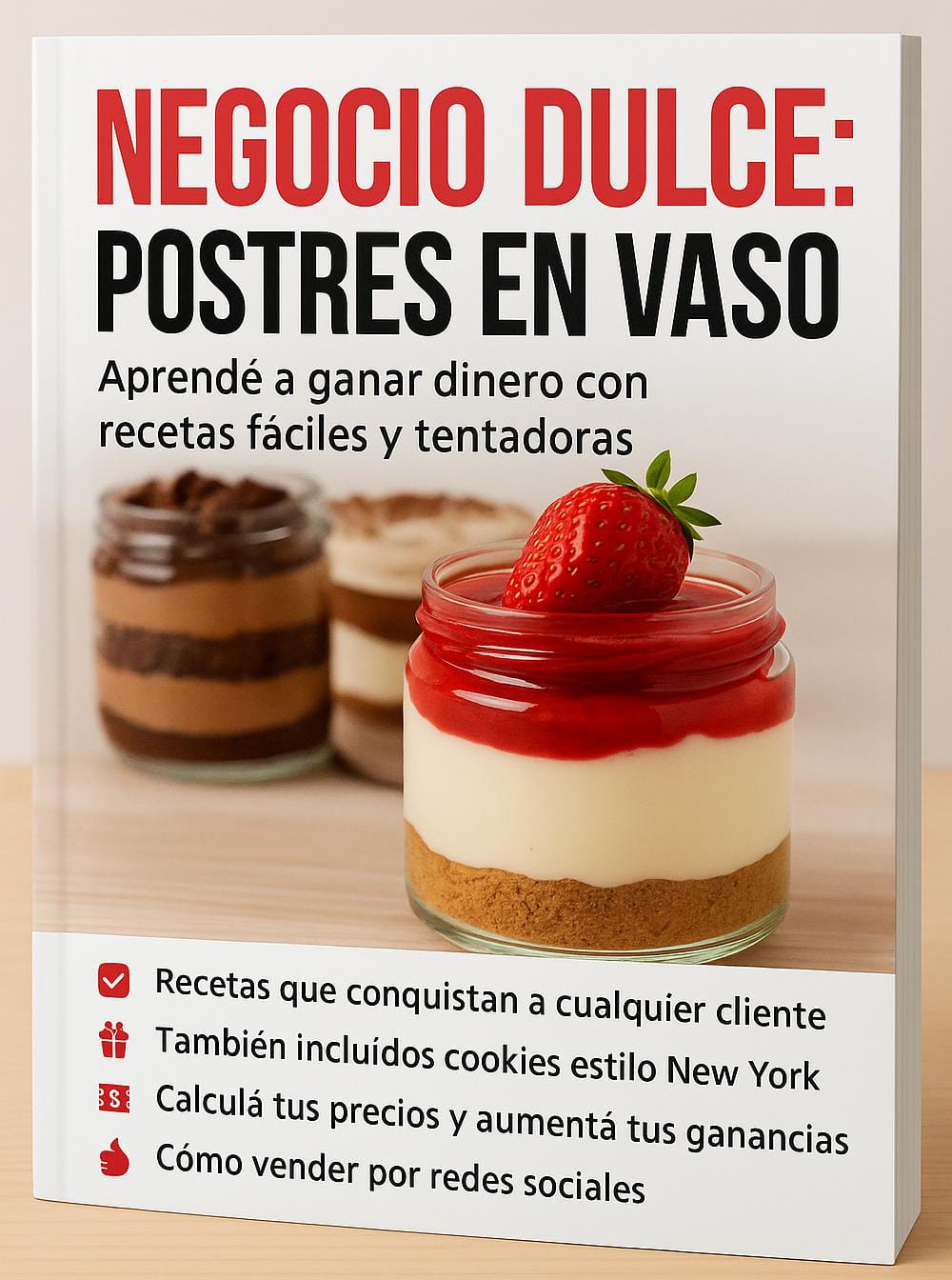 Negocio Dulce: Postres en Vaso